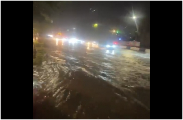 Նորից «Գանգես» գետը Երևանում հունից դուրս է եկել (տեսանյութ)